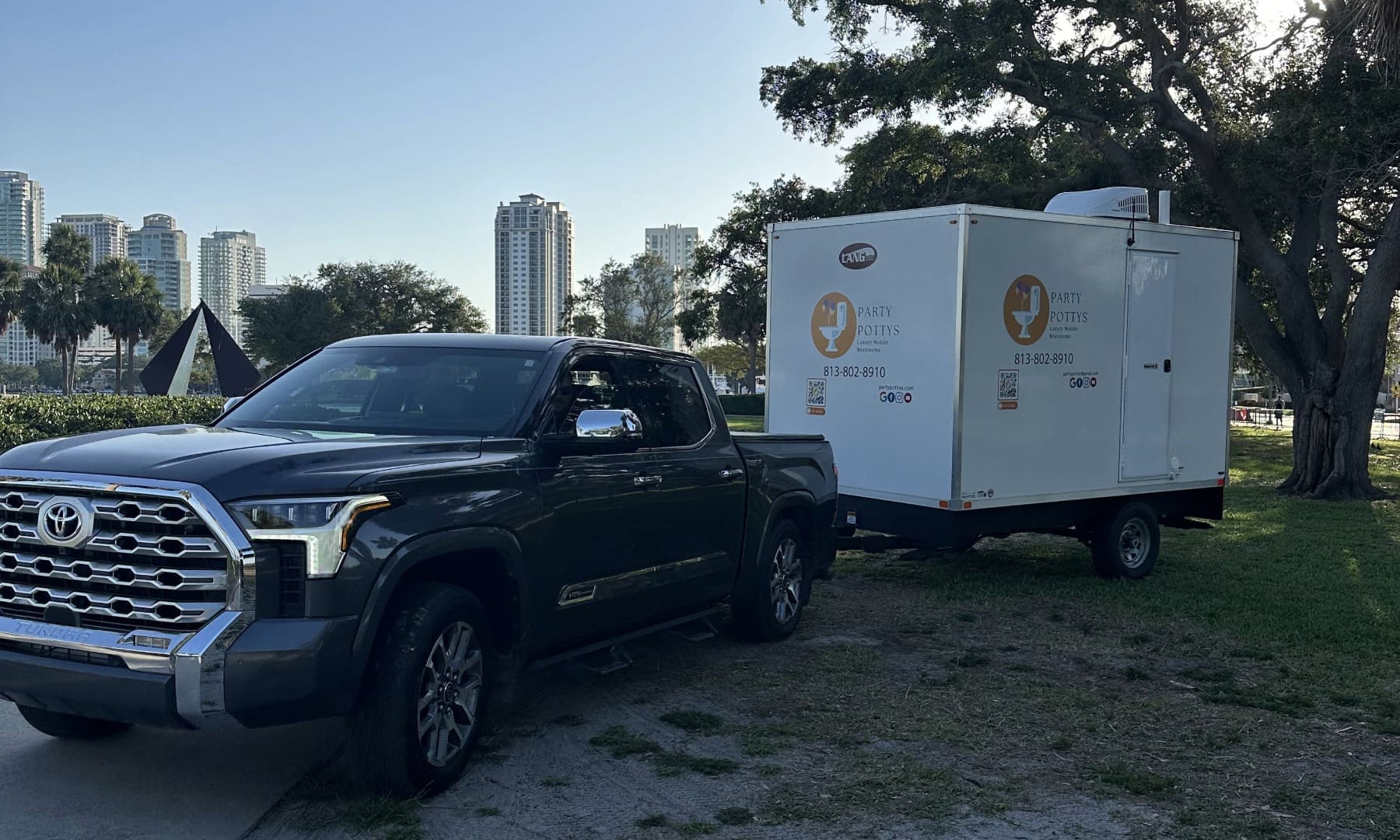 luxury restroom trailer st petersburg fl